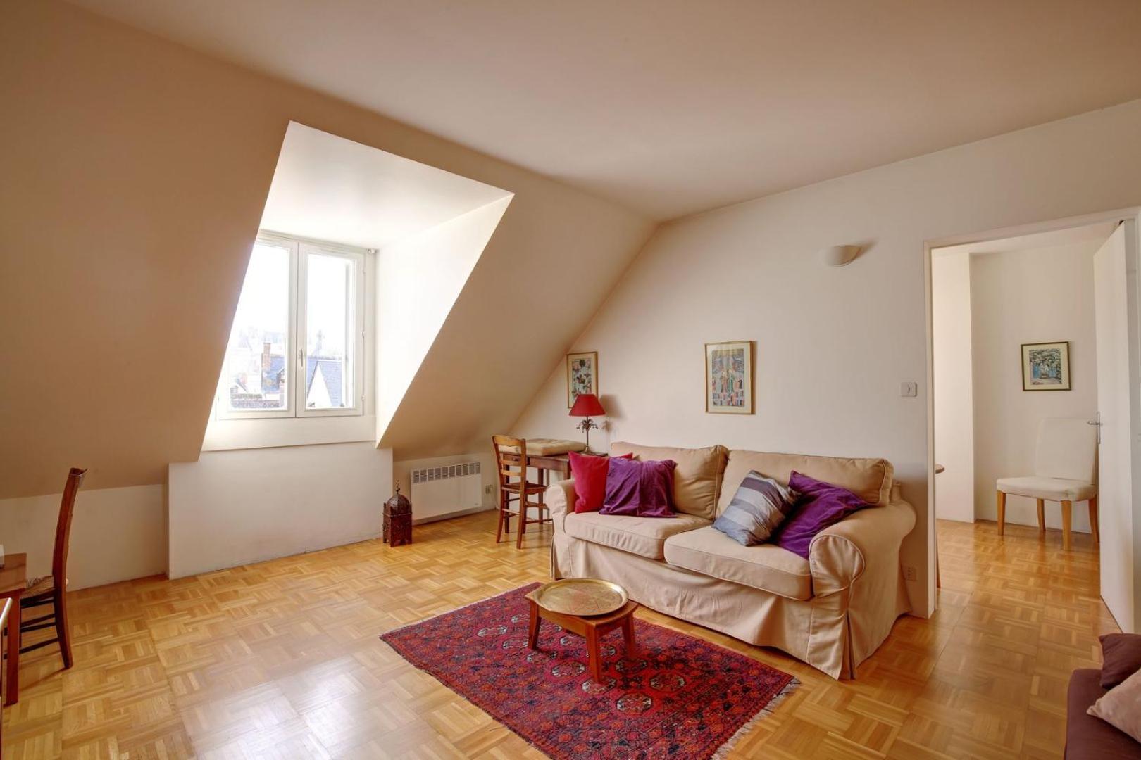 Large T2 with view of the Château d'Amboise Exterior foto